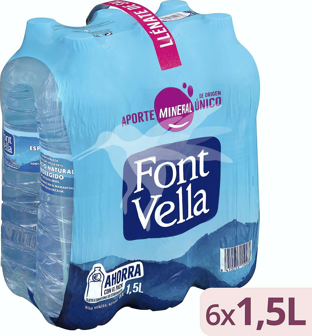 Agua Font Vella pack 6 x 1.5 L