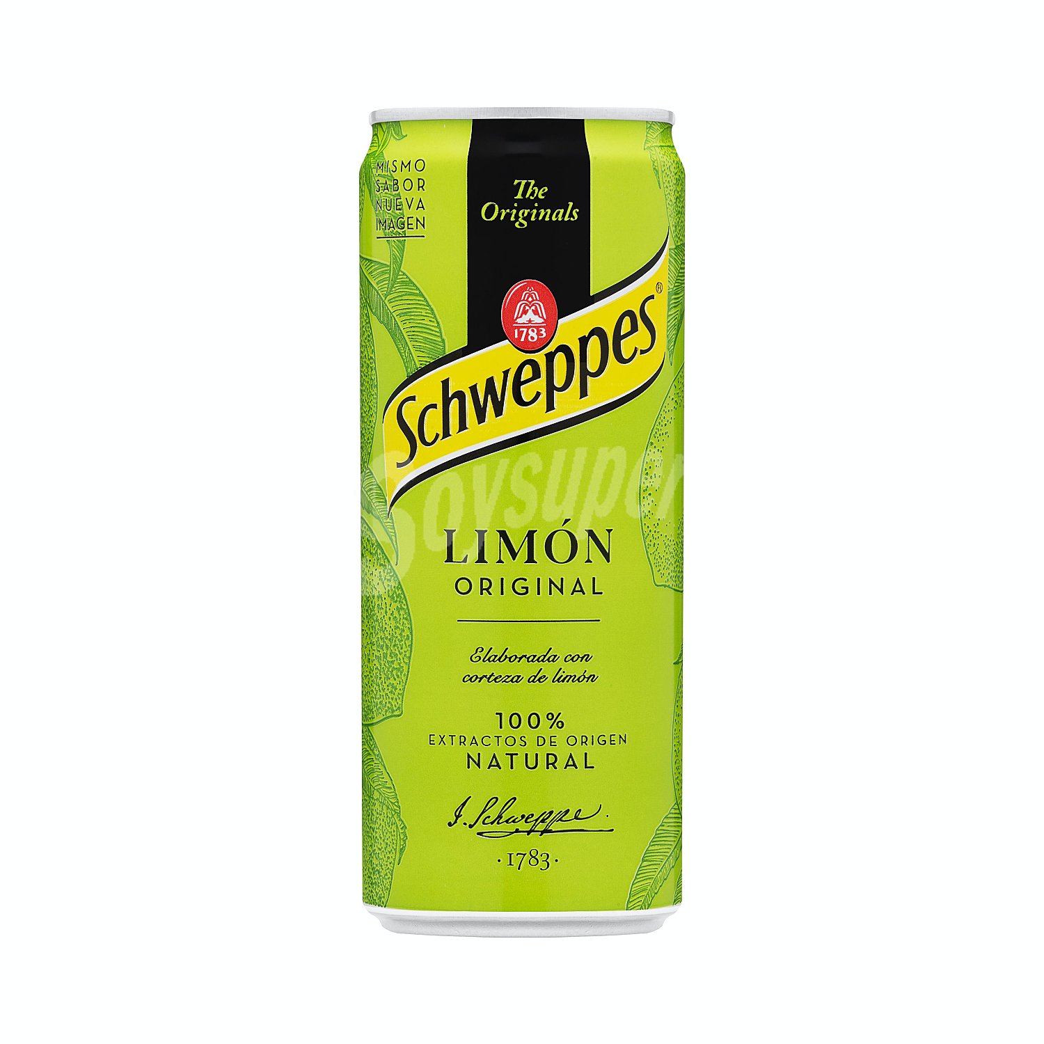 Schweppes limón lata 33cl