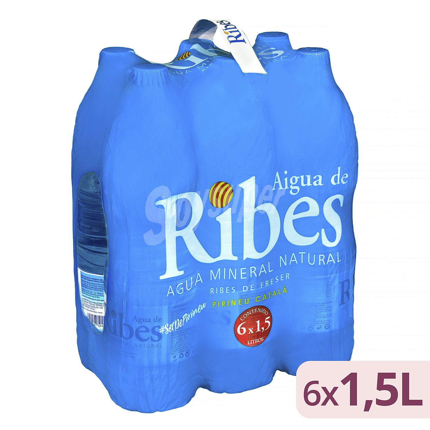 Agua Ribes pack 6x1,5l