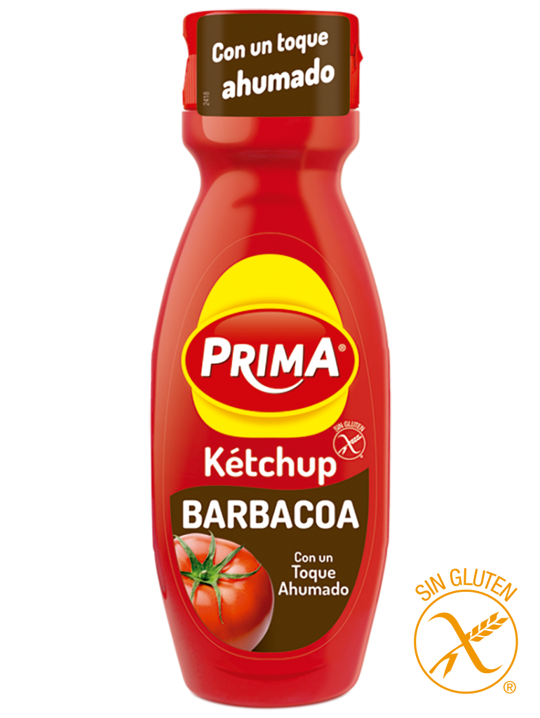 Ketchup barbacoa Prima 325g
